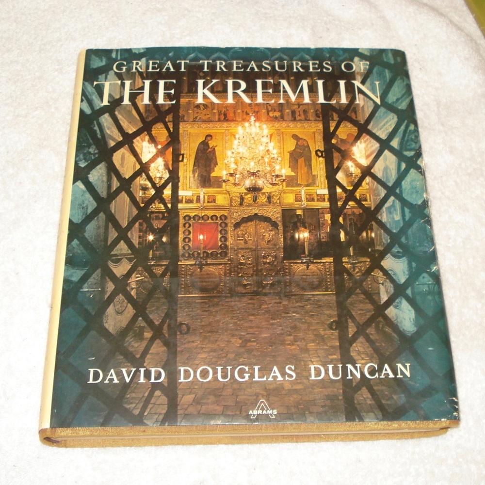 Greatest Treasures Of The Kremlin Hard Cover Book